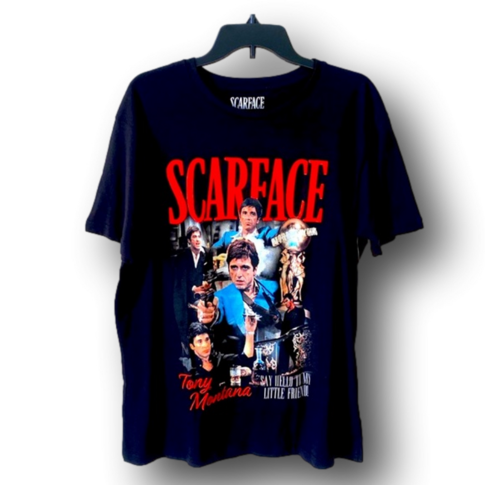 Scarface Movie Tony Mantana Graphic T-Shirt - Size Medium - NWT